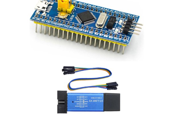 STM32F103C8T6 ARM Development Board & ST-Link V2