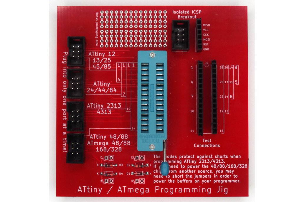 ATtiny / ATmega Programming Jig 1