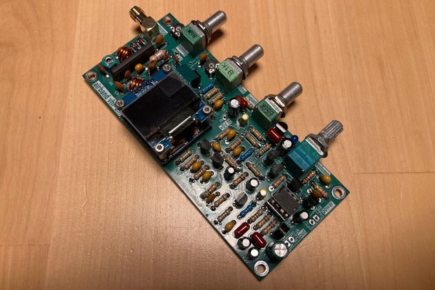 Solid state Transistor VHF Radio Rx Air Band P.C.B