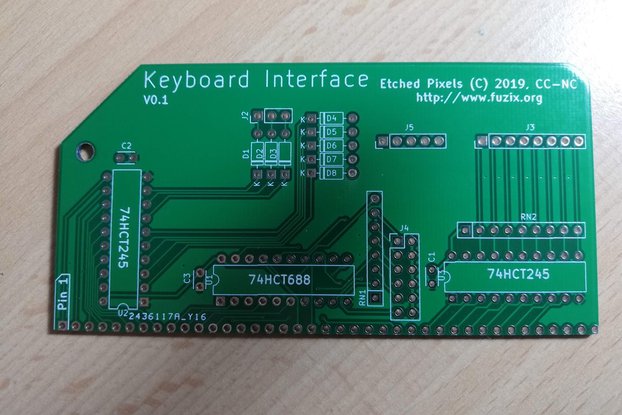 ZX81 Keyboard Interface for RC2014™ PCB only