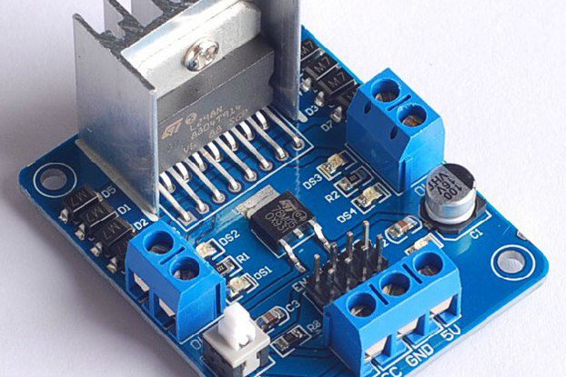 L298N stepper motor driver microcontroller