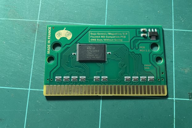 Sega Megadrive/Genesis flashcard , 4mb nosave