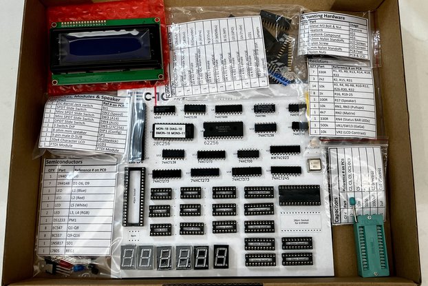 TEC-1G Z80 Computer - Full Kit of Parts