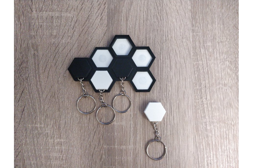 Hexagon Keychain Display –