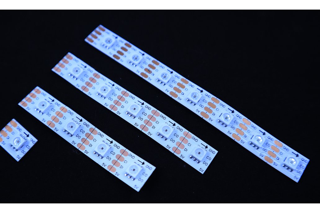 APA102 LED strip for wearable PCB 1
