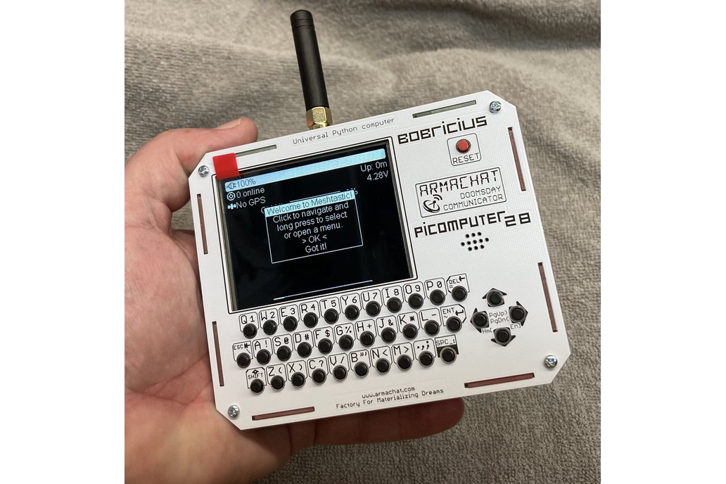Armachat - Meshtastic compatible LORA messenger 1