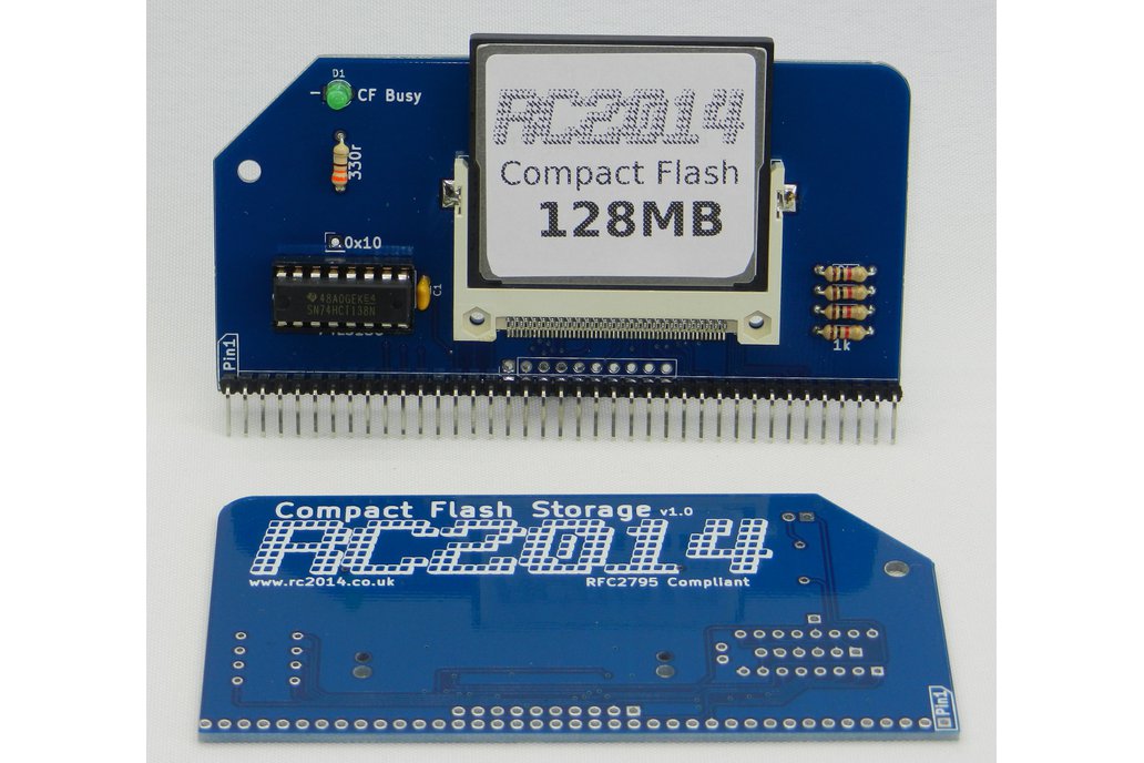 Compact Flash Module for CP/M RC2014 Computer 1