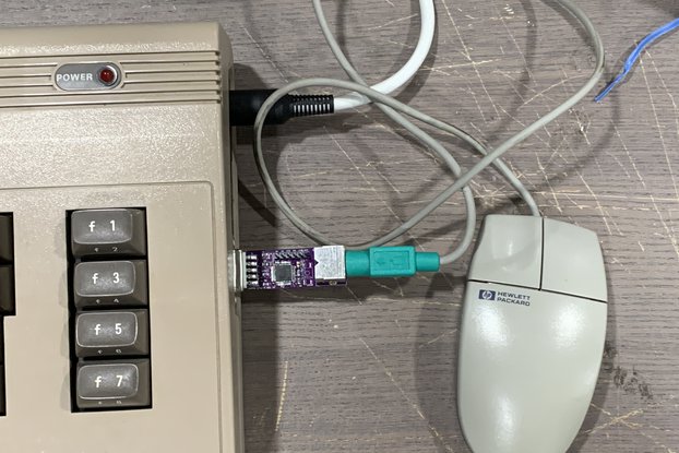 Commodore 1351 to PS/2 Mouse Adapter