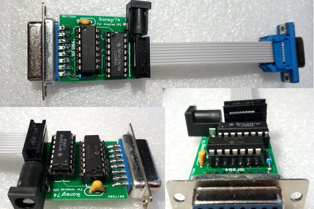 15Pin PC Joystick Gamepad Adapter for Amstrad CPC
