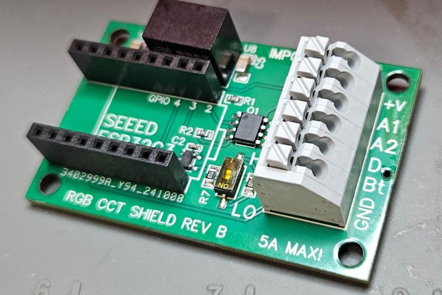Addressable RGB/Analog CCT Shield