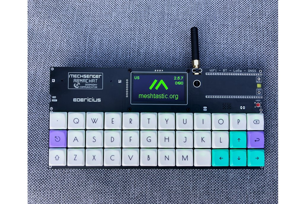 MechSenger - Meshtastic with mechanical keyboard 1