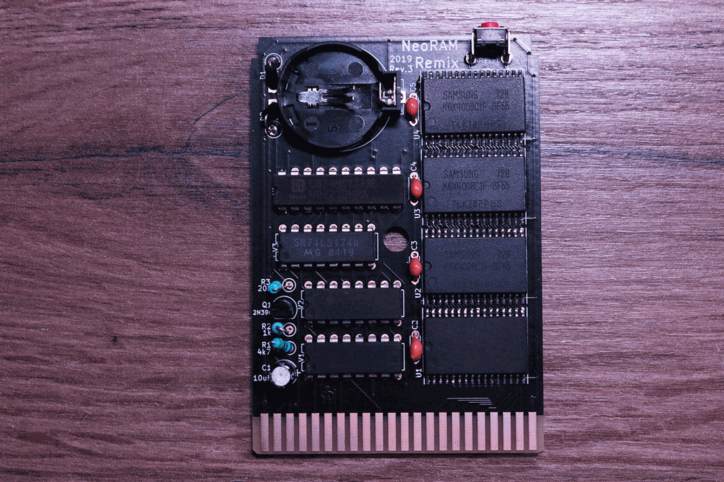 NEORAM 2Mb Battery Backed GEORam expansion for C64 1