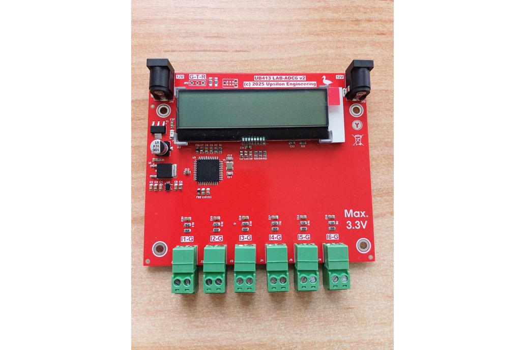 Six inputs voltmeter 1