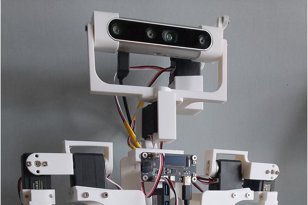 Nova Humanoid robot, working arms and head 1