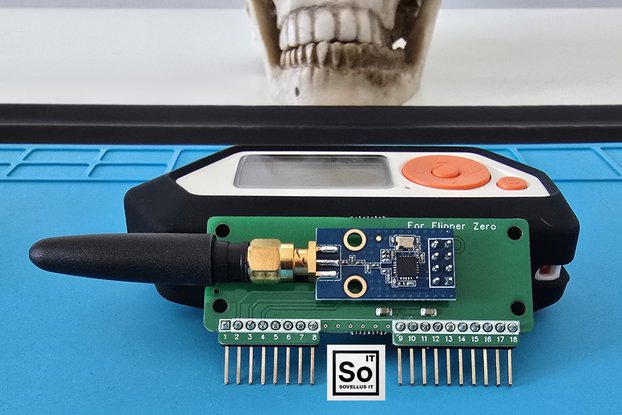 CC1101 Sub-GHz 433MHz Module for Flipper Zero