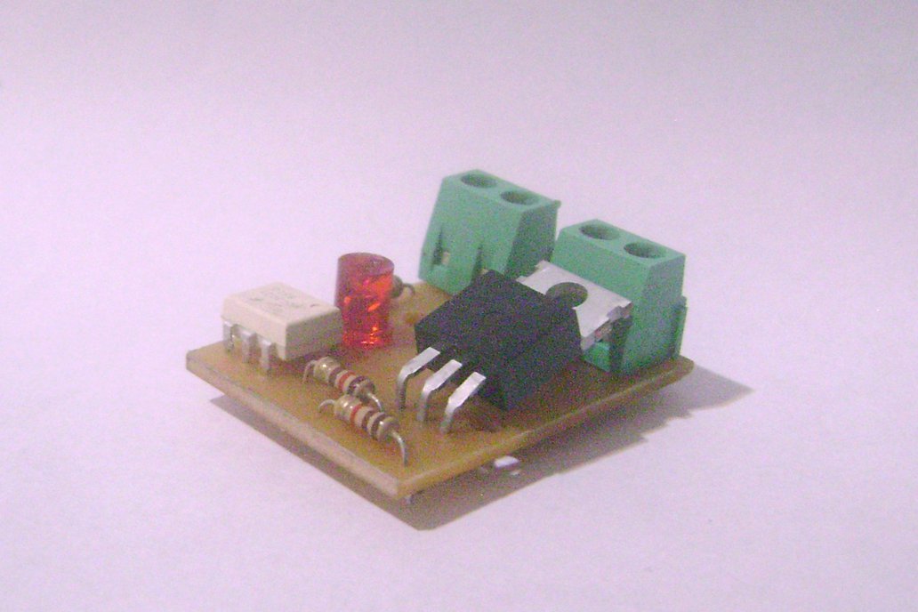 Mini Dimmer AC    30x30mm (90V to 240V)  10A 1