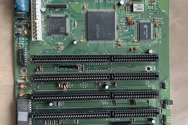 TD70AN386 AMD NG80386SX-40 4 Slots Edo Ram 6 ISA