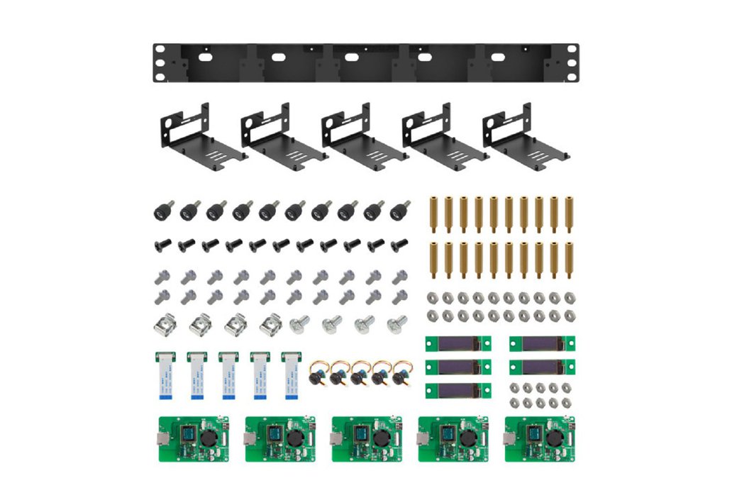 Front Removable 1U Rack Mount with Thumbscrews 1