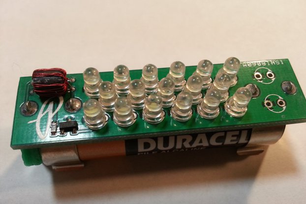 Multi-LED Joule Thief - Cosmetic Damage