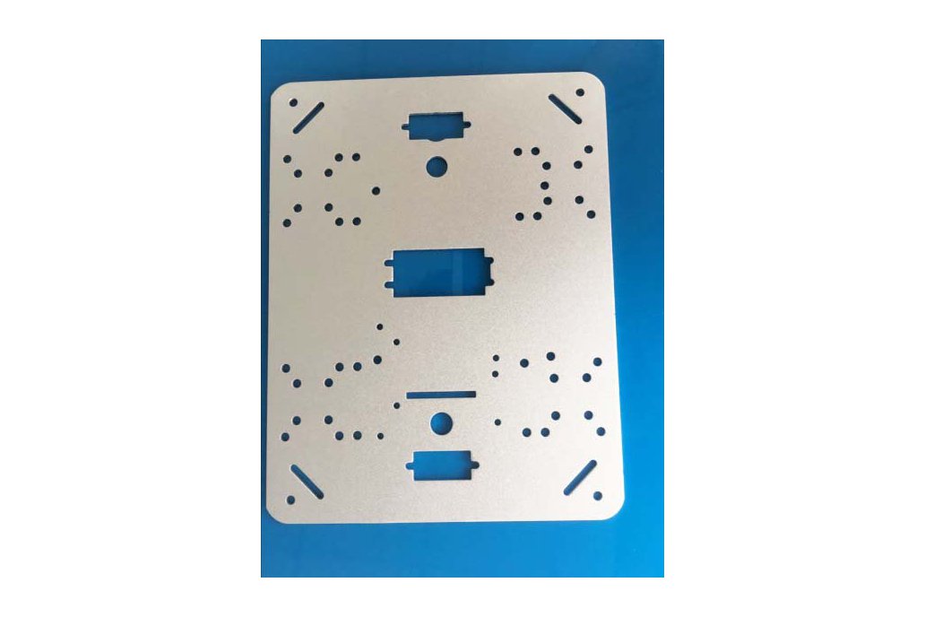 Metal Panel Frame Plate for Robot Tank Car Chassis 1