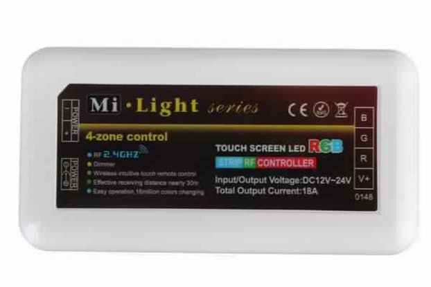 Mi Light 24A DC12-24V 2.4G RF 4 Channel RGB LED Re