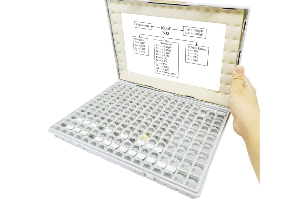 C08-500 Super Surface Mount 1% Capacitor Kit 1
