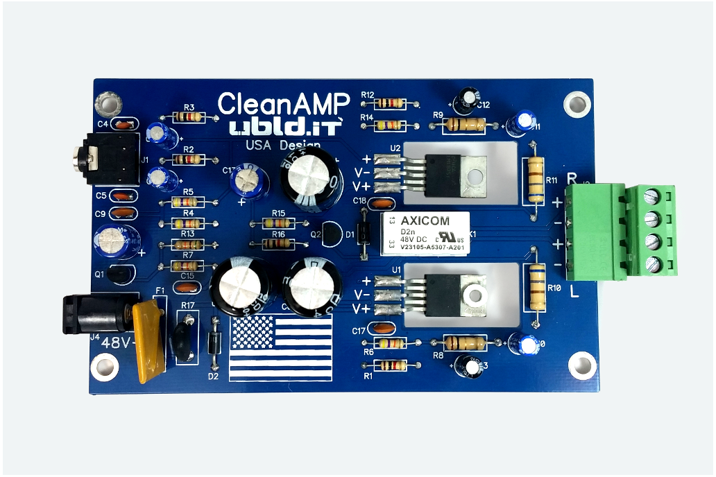 CleanAmp 2 Stereo Amplifier Kit 1