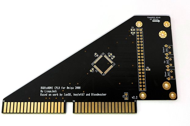RGBtoHDMI for Amiga 2000 PCB
