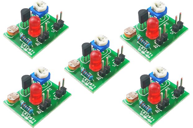 5PCS Light Control Switch Soldering Practice Kits