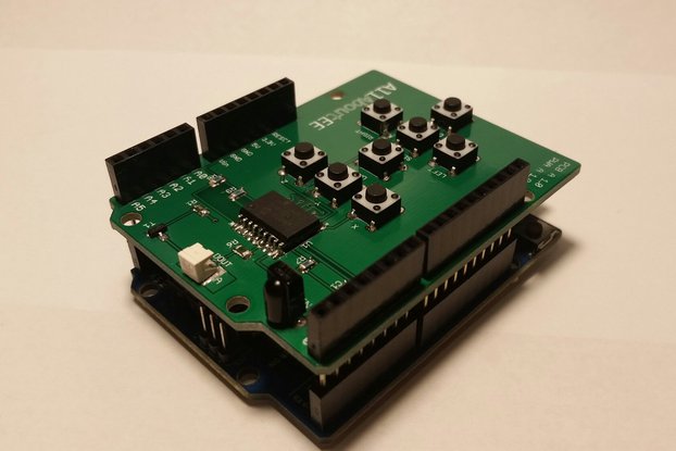 Infrared Remote Control Shield for Arduino