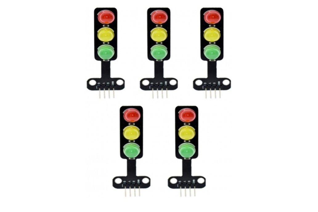 Mini 5V Traffic Light LED Display Module for Arduino Red Yellow