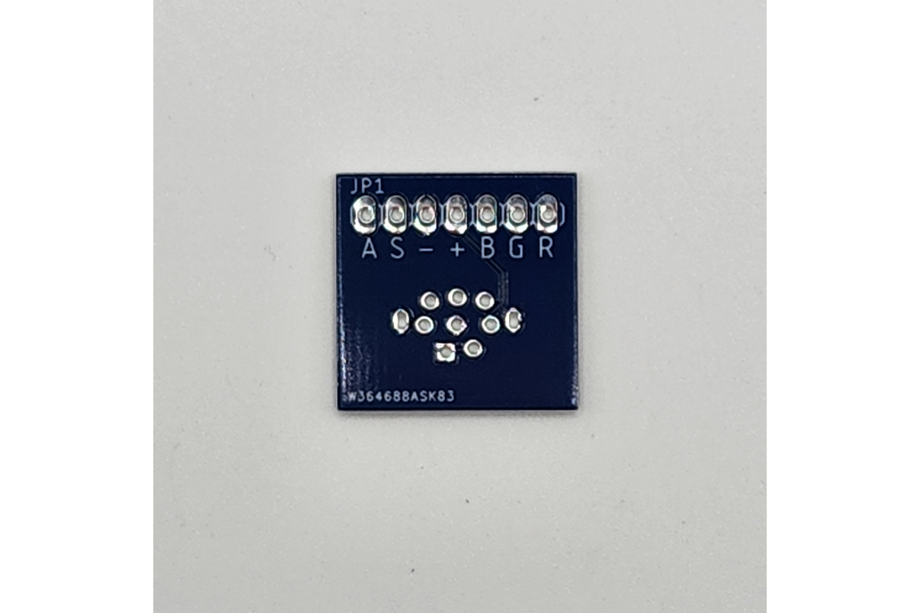 8pin Mini-DIN Breakout Board for a TMS-RGB 1