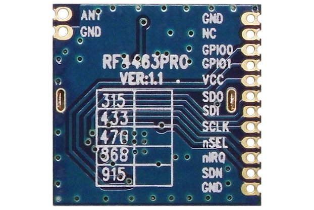 RF4463Rro  +20 dBm Wireless transceiver module