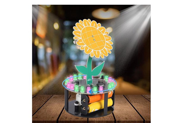 Light Chasing Sunflower Soldering Practice Kit