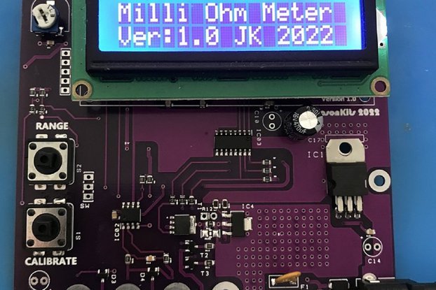 Milli Ohm Resistance Meter