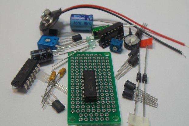 LM339 Quad Voltage Comparator IC Design Kit (#1405)