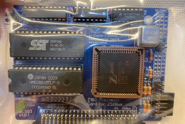 SC503 Z180 Processor Card for Z50Bus