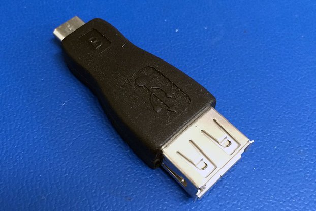 Micro USB-B (Male) to USB-A (Female) Convertor