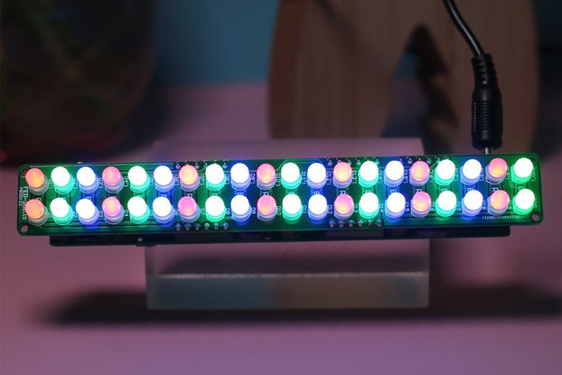 DIY LED Audio Spectrum Indicator Kit