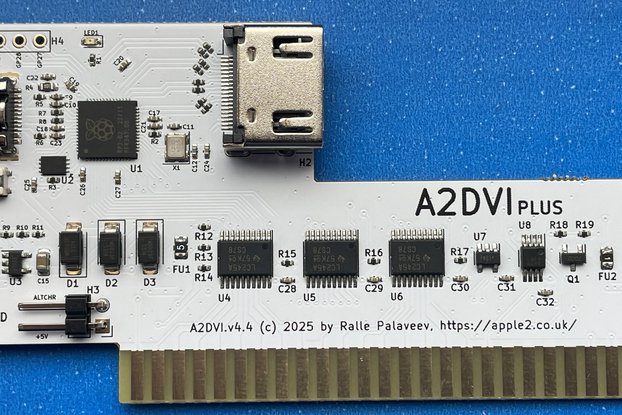 A2DVI v4.4 digital video card for Apple II