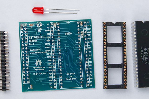 RetroShield 8085 for Arduino Mega