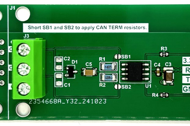 3.3V CAN Transceiver with CAN-FD TCAN332 Breakout