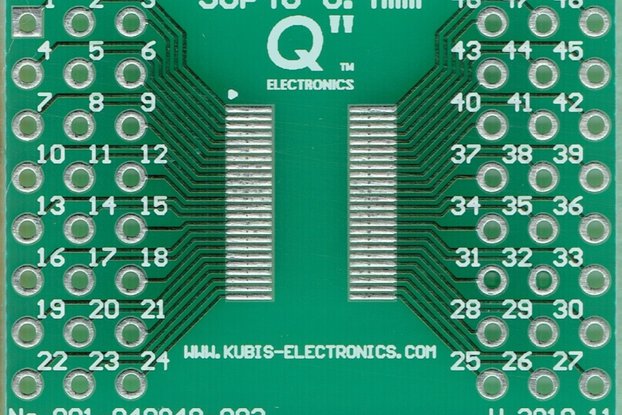 TVSOP48,BQSOP48,QVSOP48 0.40mm(0.016") to 2xIDC3x8