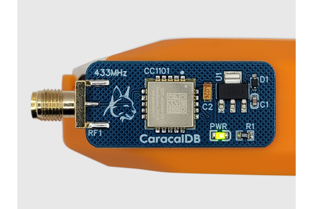 Mini CC1101 for Flipper Zero with 433MHz Antenna 1
