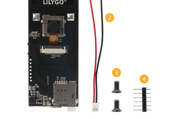 LILYGO® T-SIMCAM ESP32-S3 CAM Development Board