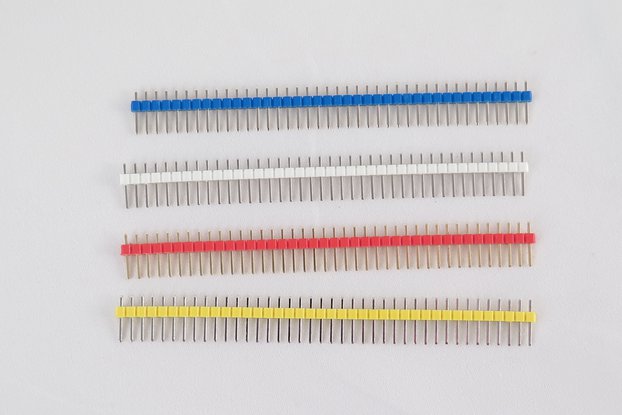 Pack of 10 color 40 pin male header