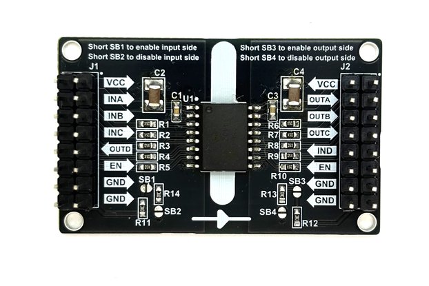 4-Channel Digital Isolator (3/1) - SI8641 Breakout