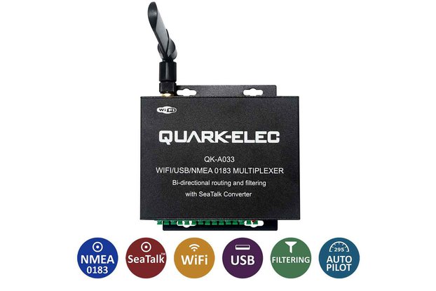 QK-A033 Bi-directional WiFi Multiplexer (Marine)