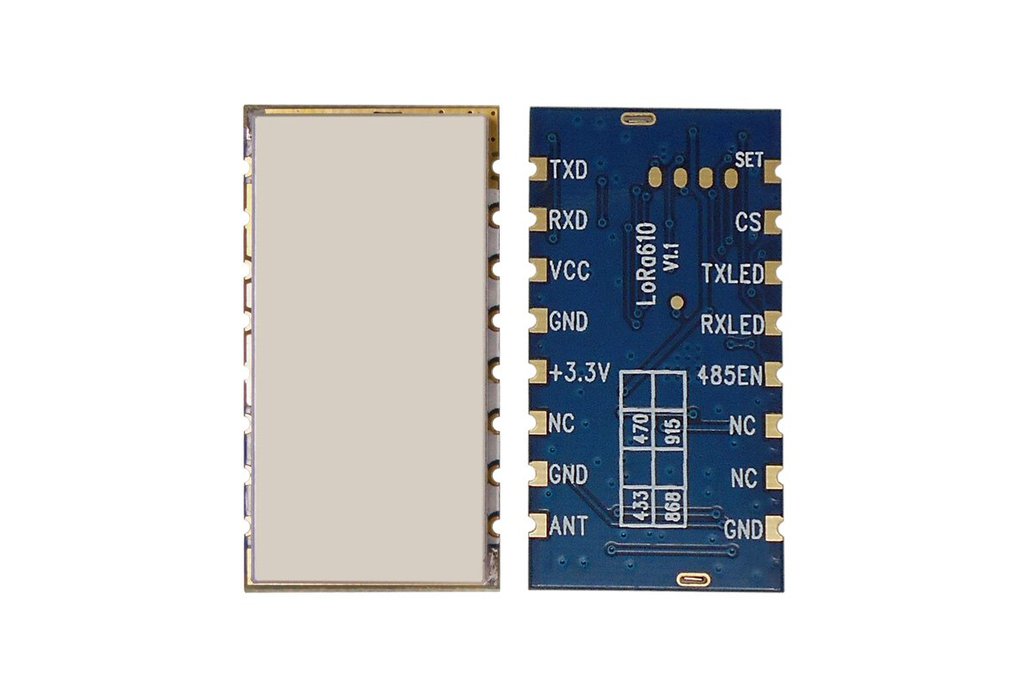 2pcs Lora610 433MHz TTL interface 100mW RF Module 1