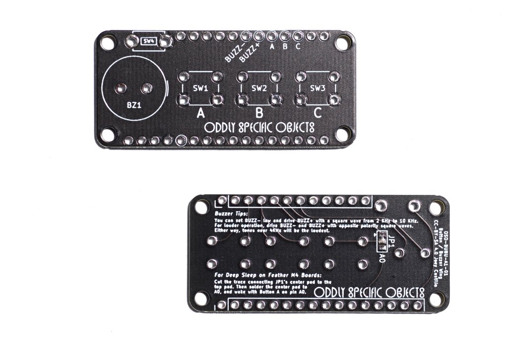 Button / Buzzer FeatherWing (BARE PCB) 1